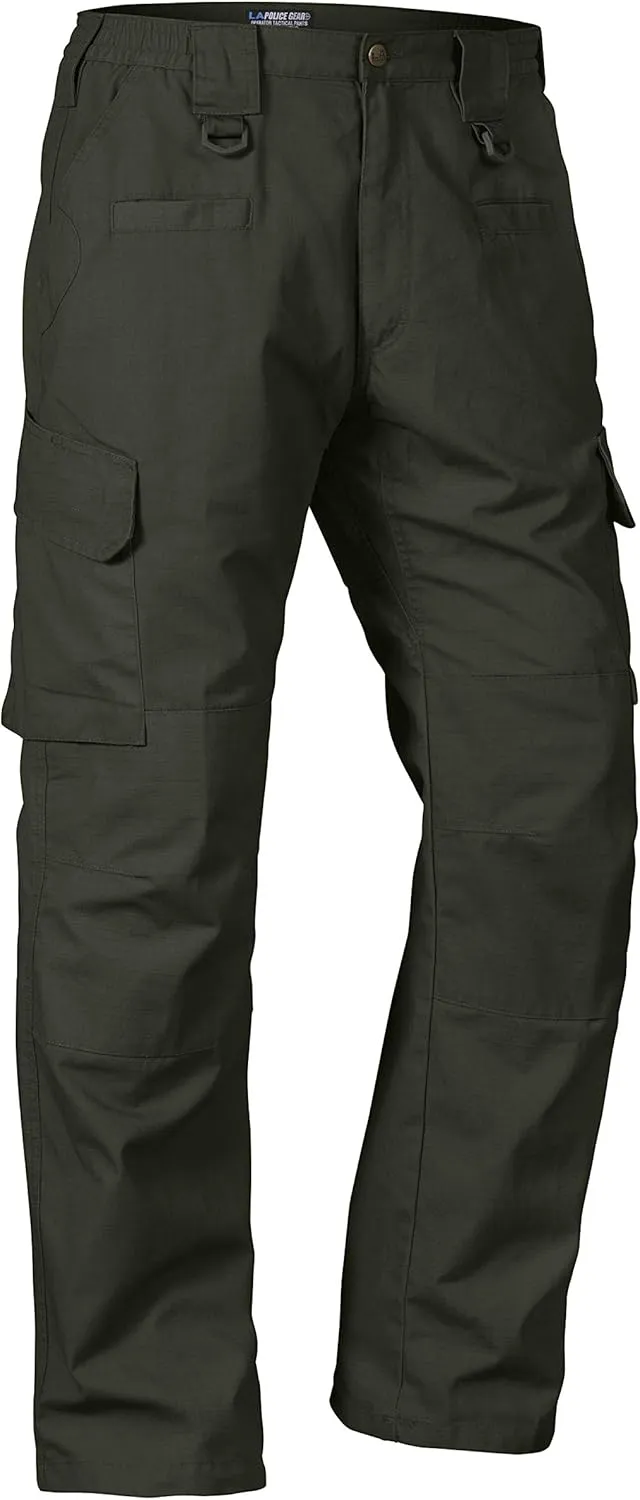 LAPG Men's Basic Operator Pants, Water-Resistant, Lightweight & Durable Tactical Ripstop Hiking EDC Pants for Men