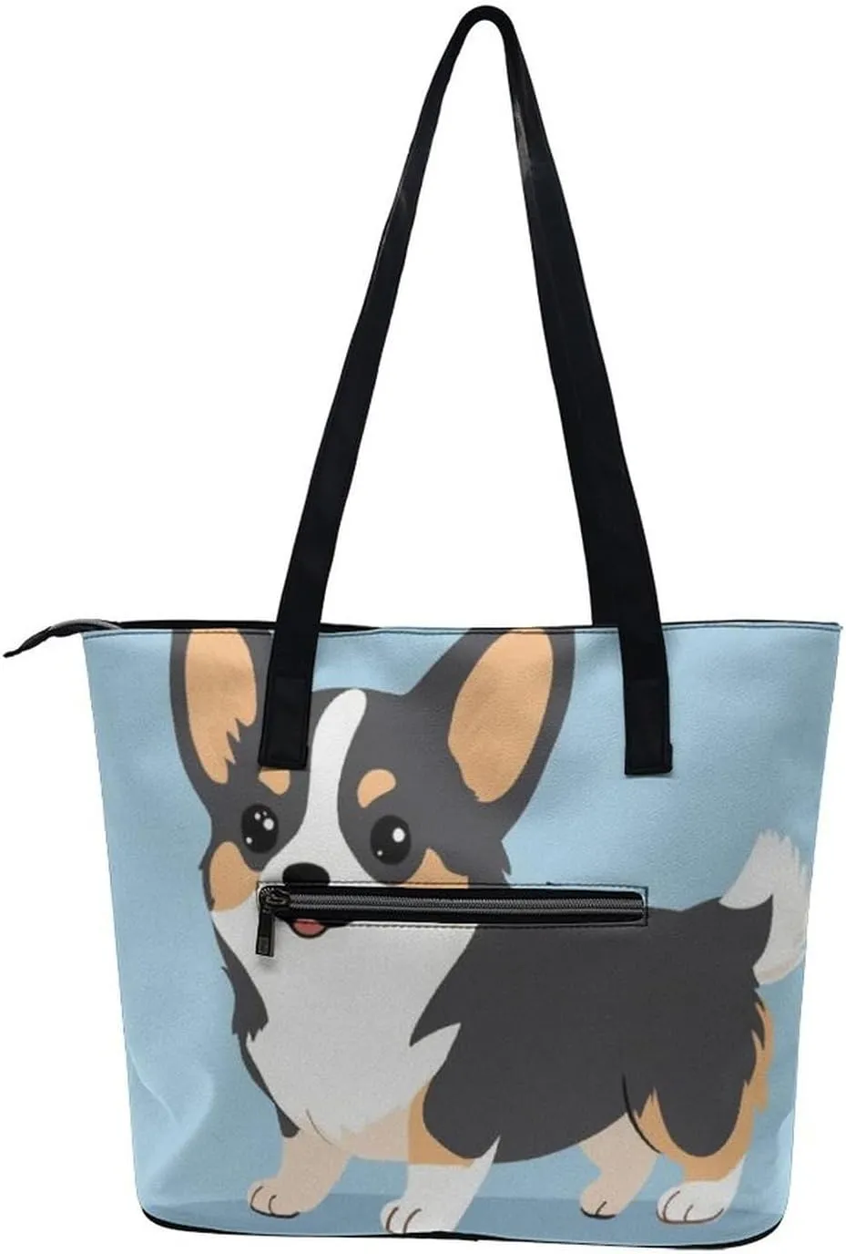 Large Leather Handbag Unisex Travel Lightweight Tote Bag For Daily Use