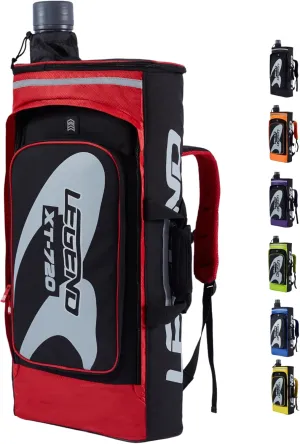 Legend XT720 Takedown Recurve Bow Case - Protective Nylon Archery Backpack Bag, Padded Recurve Bow and Arrow Case for Archery Accessories & Gears with Multiple Pockets, Arrow Tube Included