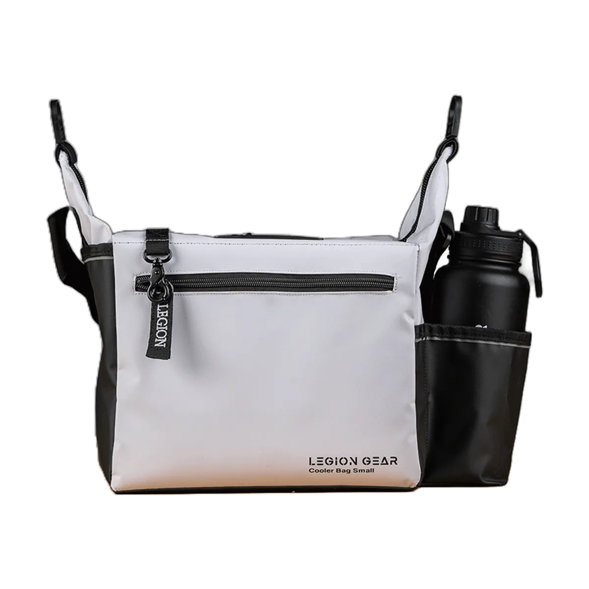 Legion Gear Insulated Cooler Bag & Bottle Bundle - White