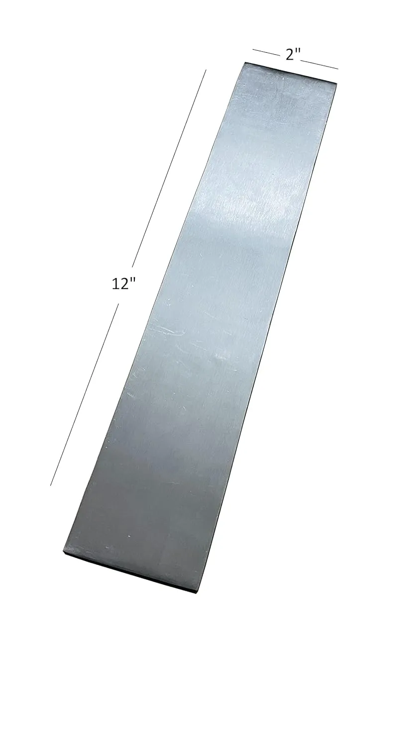 Lenza Premium D2 Steel Billet Bar Stainless Steel 12x2''inch Bush Crafts D2 Steel Knife Making Handmade Personalized Gifts for Him Her