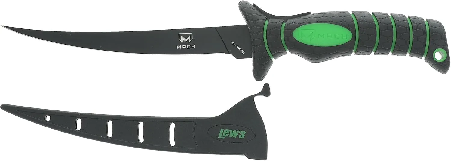 Lew's Mach 7-Inch Filet Knife with Sheath
