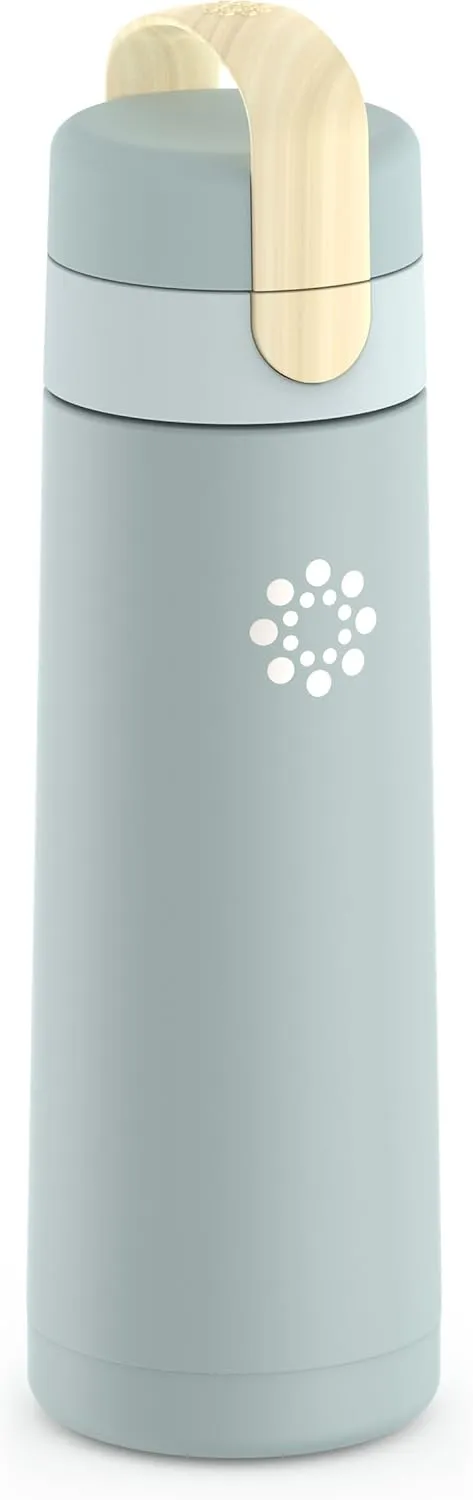 Lifefactory 20oz Stainless Steel Hydration Bottle with Spout Cap - Mint