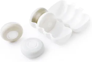 LIFKOME Travel Lotion Packing Box Refillable Squeeze Bottles for Shampoo Lotion Face Wash Odorless Plastic Case for Business Sports Outdoor