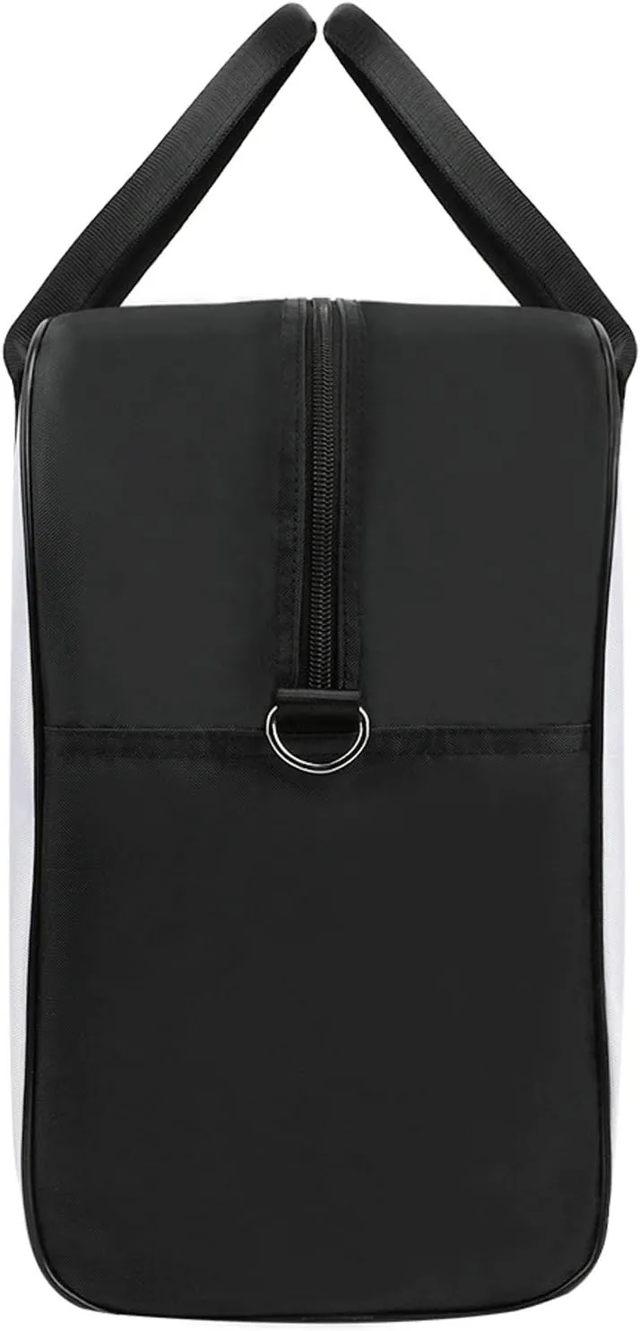 Lightning-black-background Women's Handbag Multi-Object Travel Bag Lightweight Carry-On Cross-Body Bag