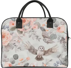 Lightning-black-background Women's Handbag Multi-Object Travel Bag Lightweight Carry-On Cross-Body Bag