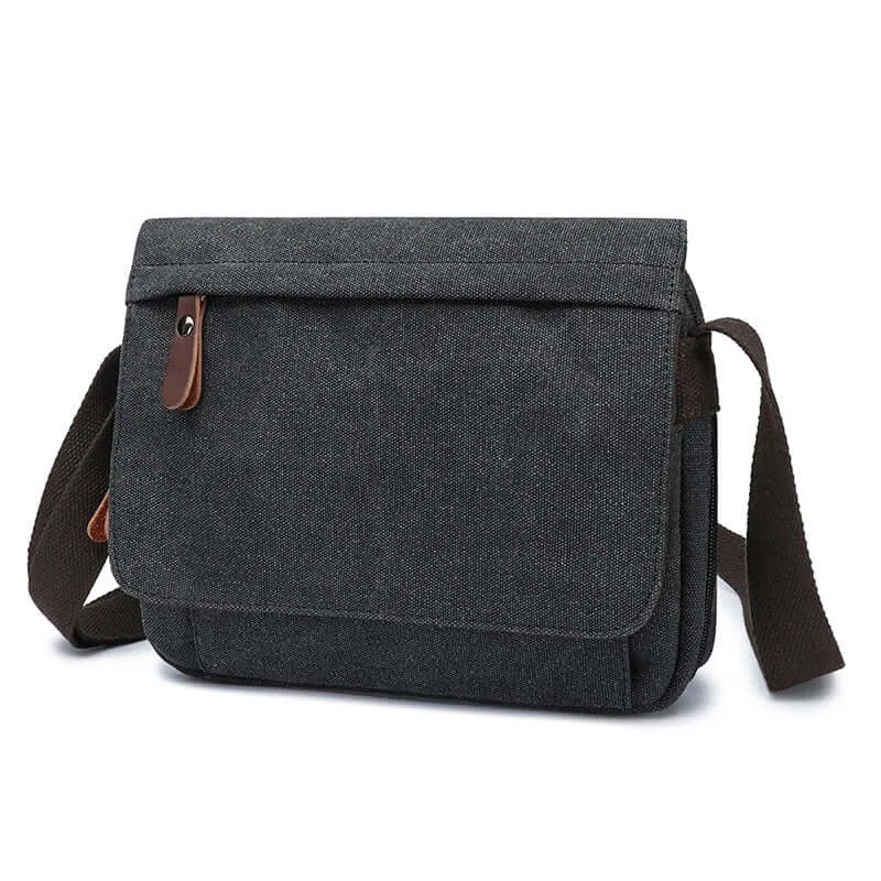 Lightweight Canvas Crossbody Bag – Everyday Messenger Bag