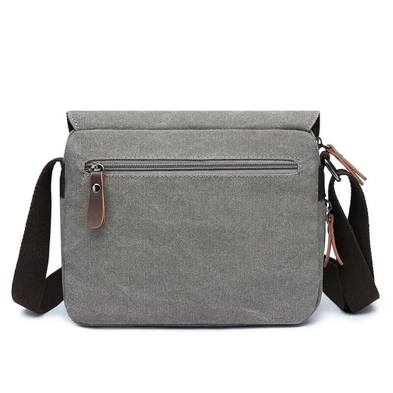 Lightweight Canvas Crossbody Bag – Everyday Messenger Bag