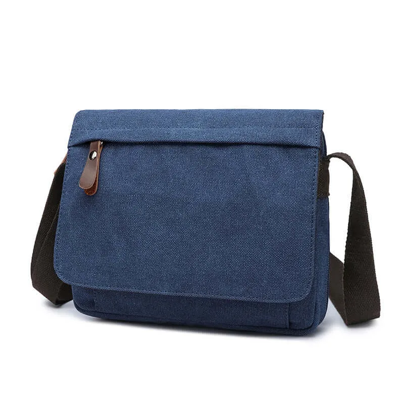 Lightweight Canvas Crossbody Bag – Everyday Messenger Bag