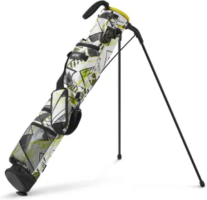 Lightweight Golf Stand Bag with 2-Way Dividers, Easy-to-Carry Par 3 Golf Bag, Pitch n Putt Golf Bag with Multiple Pockets for Clubs and Accessories