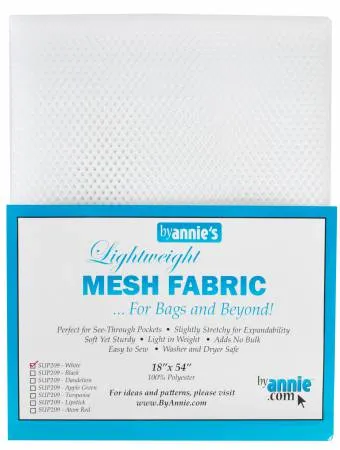 Lightweight Mesh Fabric from By Annie
