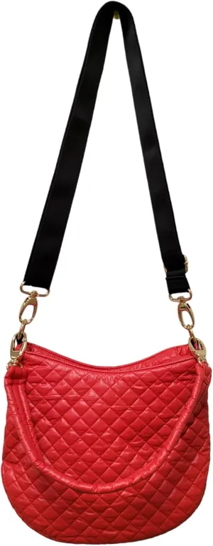 Lightweight Quilted Crossbody Hobo bag water repellent UVprotection