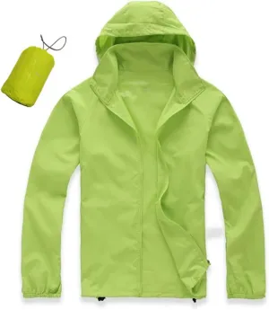 Lightweight Track Jacket Men Women Quick Dry Anti-UV Summer Cycling Activewear