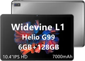 LincPlus T3 Tablet 10.4inchs Tablets Computer Android 2K Screen,MediaTek Helio G99, 6GB RAM   128GB ROM   Expand, 8 13MP Dual Camera, 7000mAh, WiFi, GPS (T3-6G)