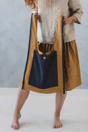 Linen Tote Bag