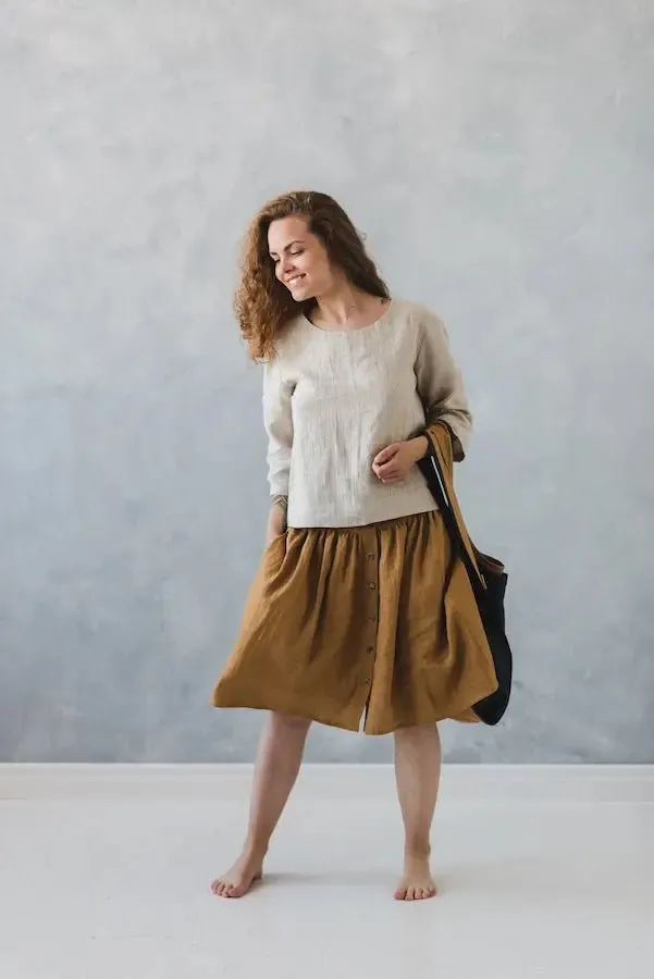Linen Tote Bag