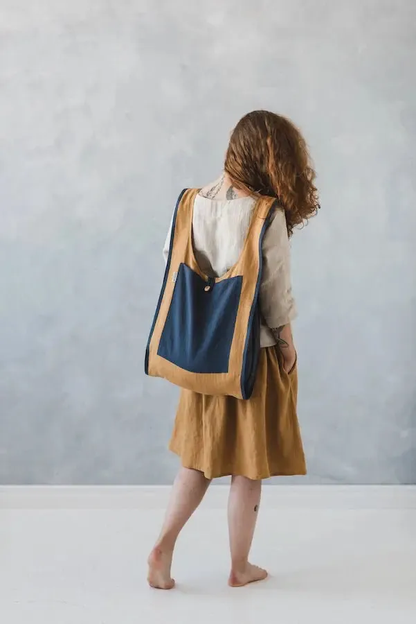 Linen Tote Bag