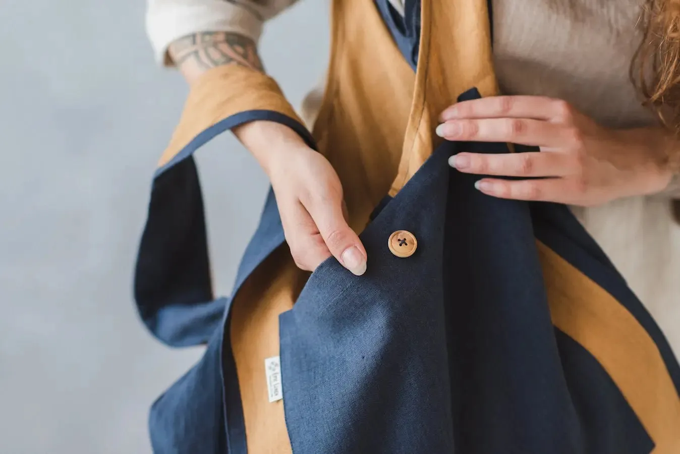 Linen Tote Bag