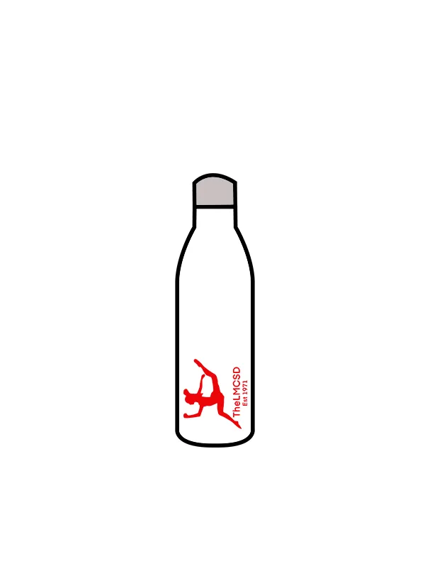 LMCSD - WATER BOTTLE WHITE (IN-STOCK)