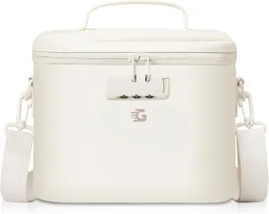 Lockable Lunch Box for Women - Insulated Waterproof Leakproof Lightweight Reusable Lunch Bag Cooler with Combination Lock Shoulder Strap for Work Picnic - Teacher Mothers Day Christmas Birthday Gifts