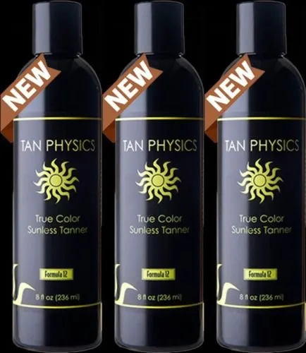 Lot of 3 bottle of Tan Physics Sunless Tanner Sunless Tanner