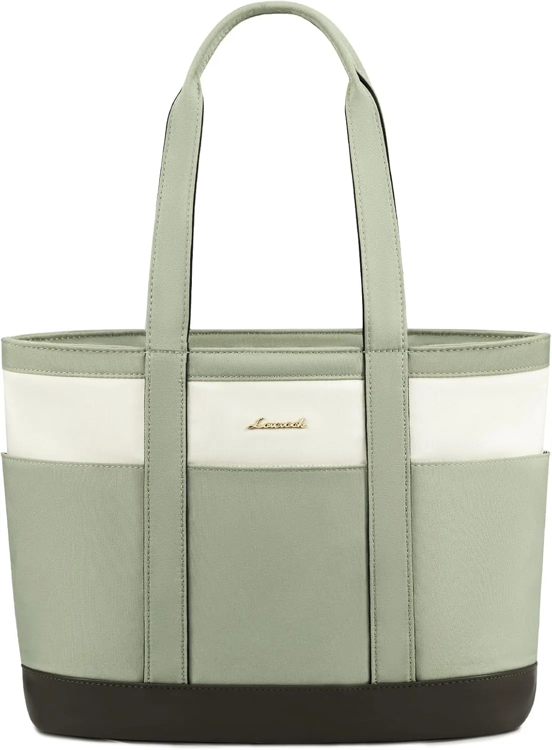 LOVEVOOK Tote Bag for Women - Lightweight Work Bag with 15.6 Inch Laptop Space