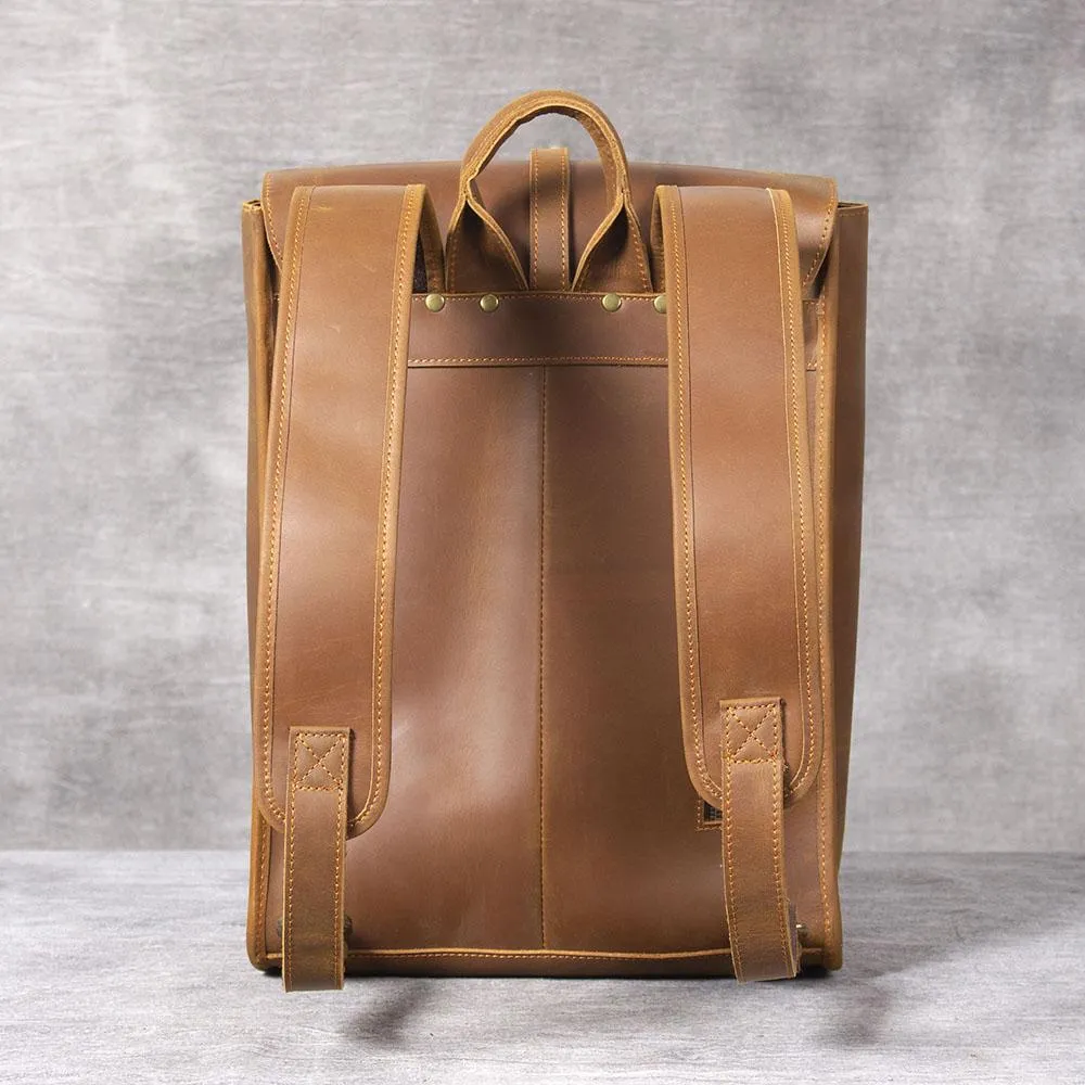 Lugano | Vintage Business Backpack for Travel and Work