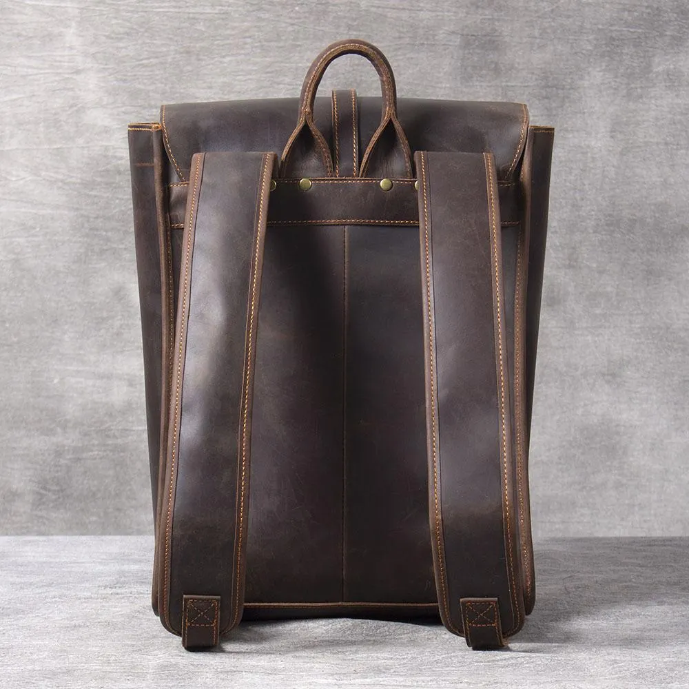 Lugano | Vintage Business Backpack for Travel and Work