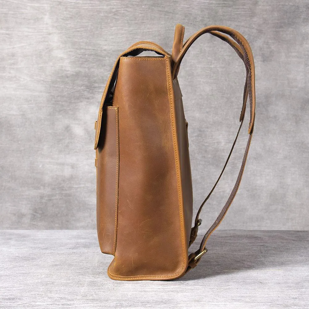 Lugano | Vintage Business Backpack for Travel and Work
