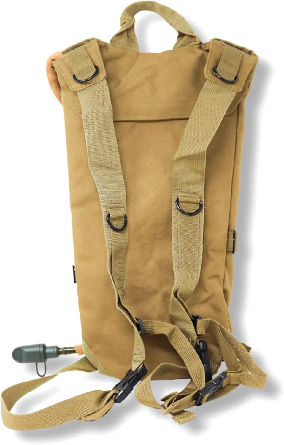 M MCGUIRE GEAR Hydration Backpack, with 3L/100 oz. Hydration Pack, Water-Resistant Nylon Hiking Pack with Water Bladder for Running, Cycling, and Biking