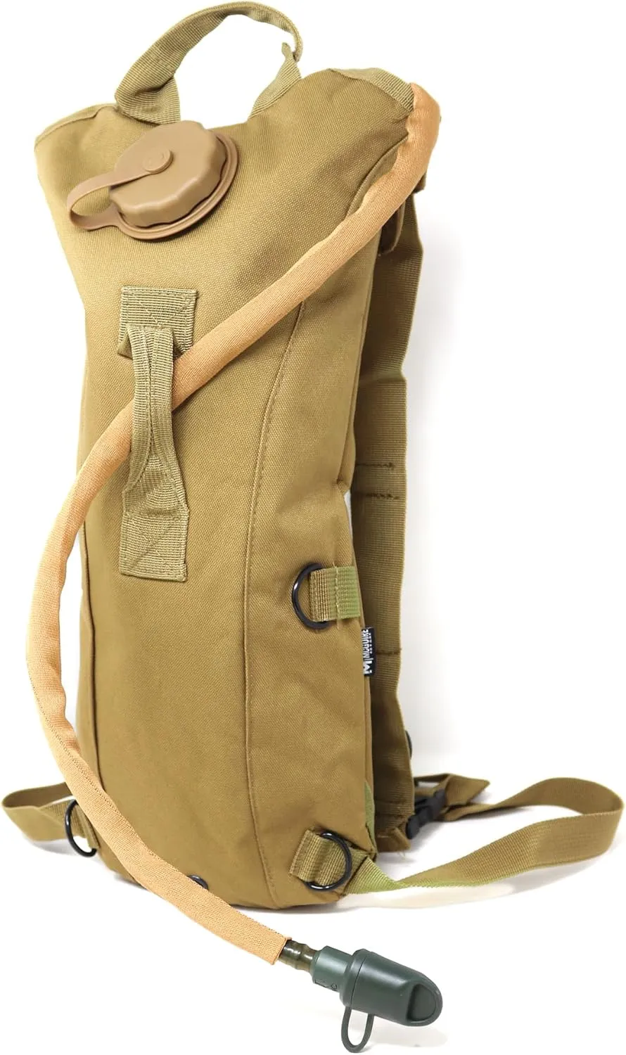 M MCGUIRE GEAR Hydration Backpack, with 3L/100 oz. Hydration Pack, Water-Resistant Nylon Hiking Pack with Water Bladder for Running, Cycling, and Biking
