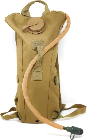 M MCGUIRE GEAR Hydration Backpack, with 3L/100 oz. Hydration Pack, Water-Resistant Nylon Hiking Pack with Water Bladder for Running, Cycling, and Biking