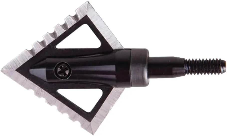 Magnus Black Hornet 2 Blade Ser-Razor (3 Pack), Black, 125 Grain