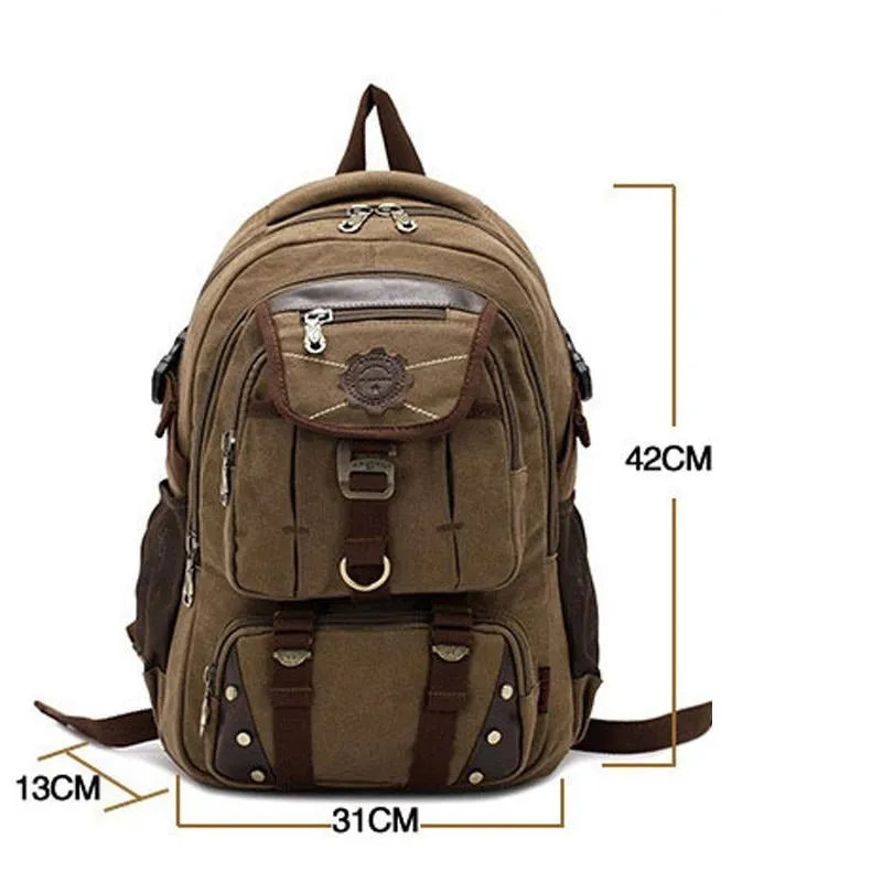 Malachi - Durable canvas backpacks for men