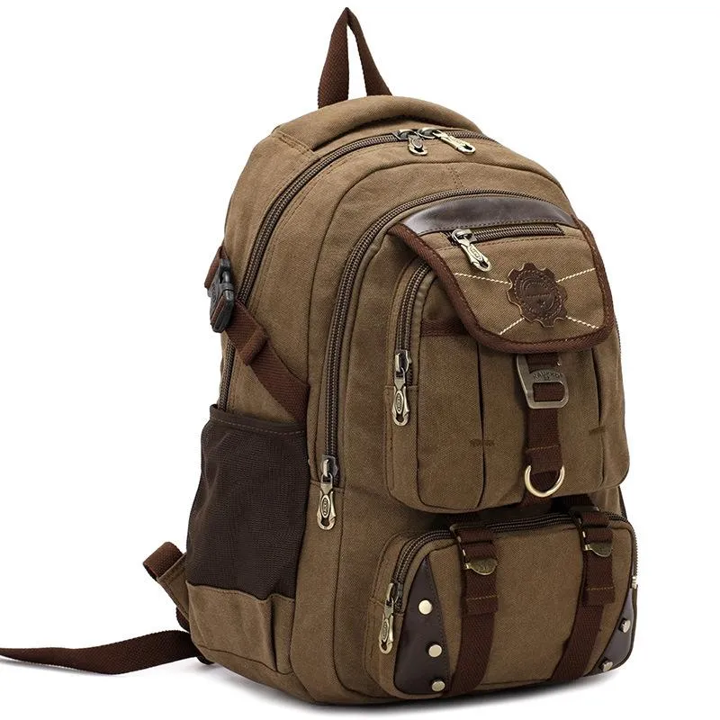 Malachi - Durable canvas backpacks for men