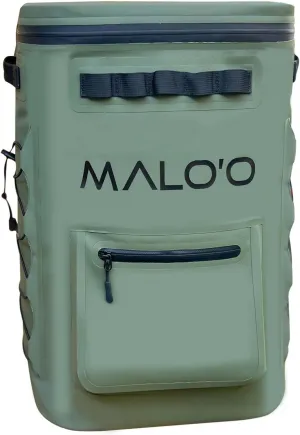 Malo'o Pro Adventure Insulated Backpack Cooler Holds 30 Cans for 48 Hours - Perfect Cooler Backpack Camping, Hiking, Fishing, Kayaking, Sports, or Beach- IceCell Technology Construction