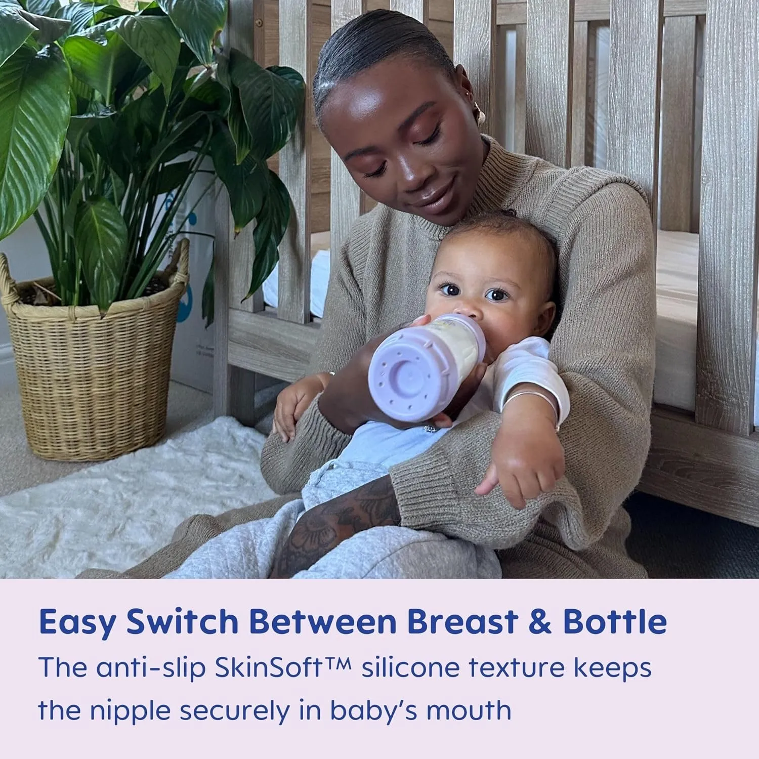 MAM Grow with Baby 15-Piece Gift Set, Newborn 0-4 Months, Anti-Colic Bottles and Silicone Nipples SkinSoft, Essential Baby Items, Unisex