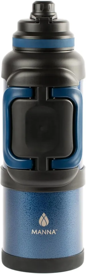 Manna Titan Stainless Steel Vacuum Insulated Jug - 4L - Sapphire