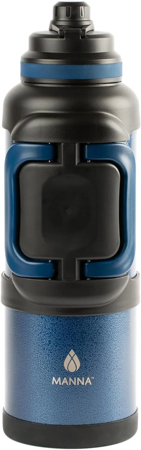 Manna Titan Stainless Steel Vacuum Insulated Jug - 4L - Sapphire