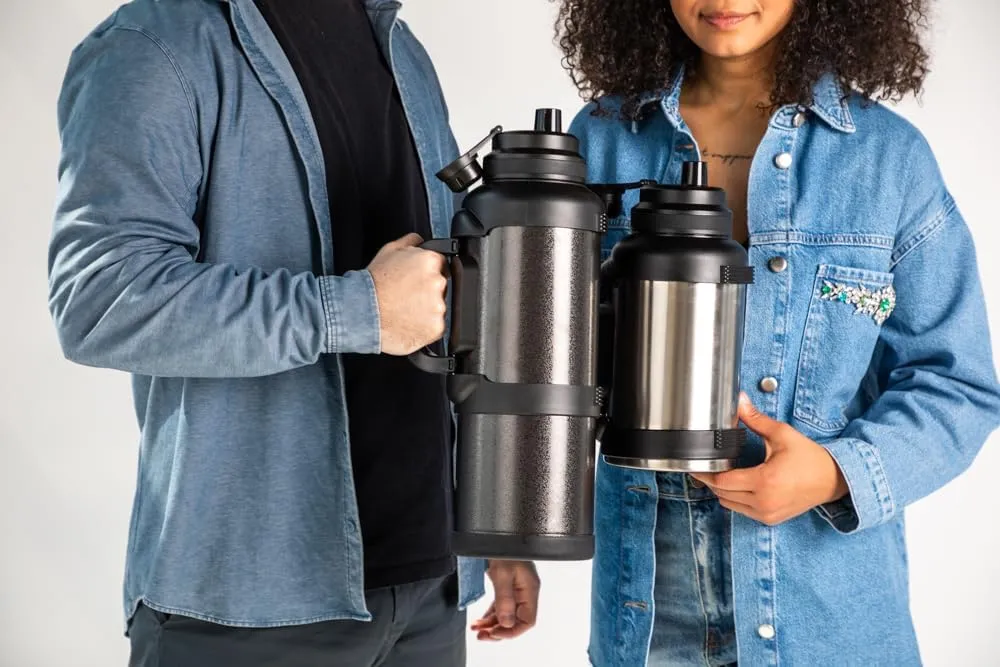 Manna Titan Stainless Steel Vacuum Insulated Jug - 4L - Sapphire