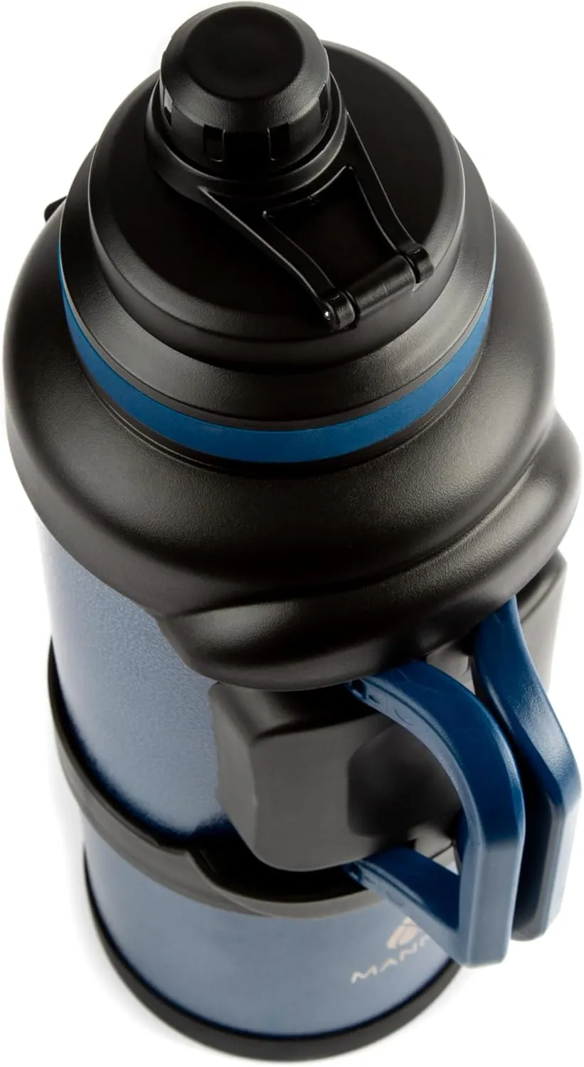 Manna Titan Stainless Steel Vacuum Insulated Jug - 4L - Sapphire