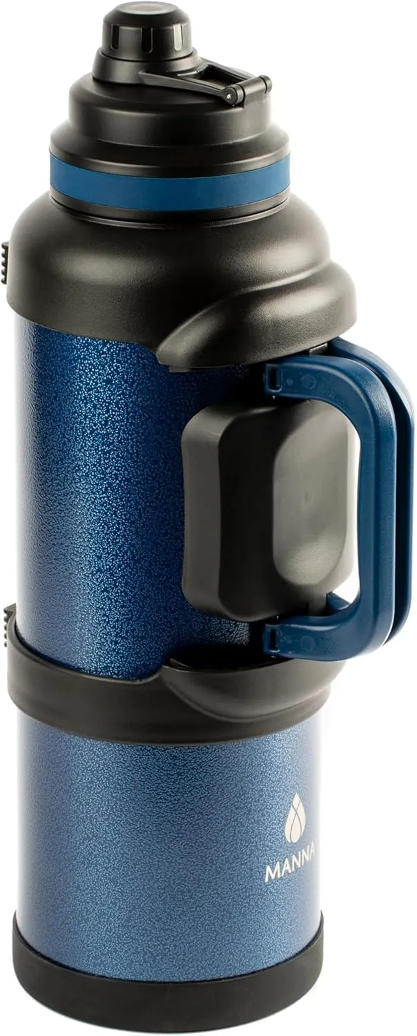 Manna Titan Stainless Steel Vacuum Insulated Jug - 4L - Sapphire