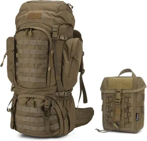 Mardingtop 60L Hiking Backpack  Molle Tactical Utility Pouch