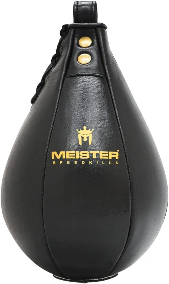 Meister SpeedKills Leather Speed Bag with Lightweight Latex Bladder