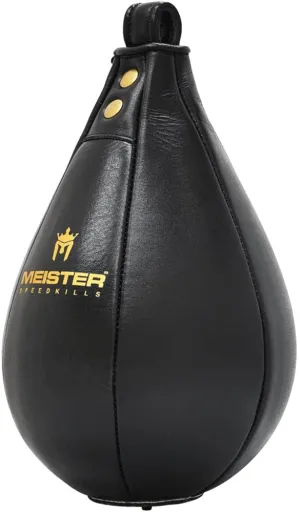 Meister SpeedKills Leather Speed Bag with Lightweight Latex Bladder