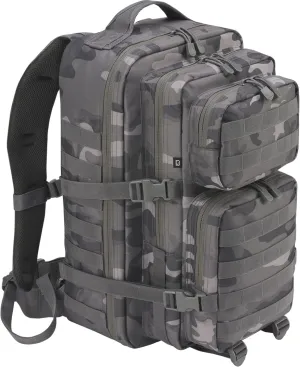 Men's Assault Large 40-Liter Durable Water-Resistant Multi-Functional Active Outdoor Backpack, Grey Camo