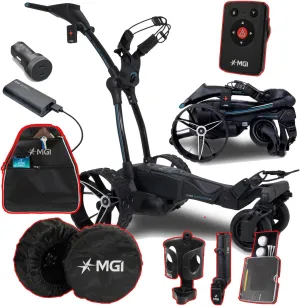 MGI Navigator Ai GPS  Remote Golf Cart with Accessories | Power Bundle | 3-Year Warranty | 36 Holes Extended Battery (Power & Cooler)