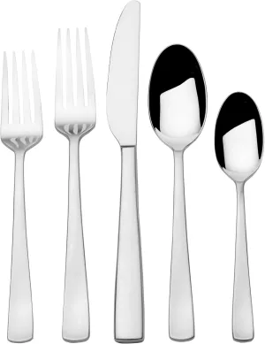 Mikasa Barrett 18.10 20 Piece Stainless Steel Cutlery Set, Service For 4