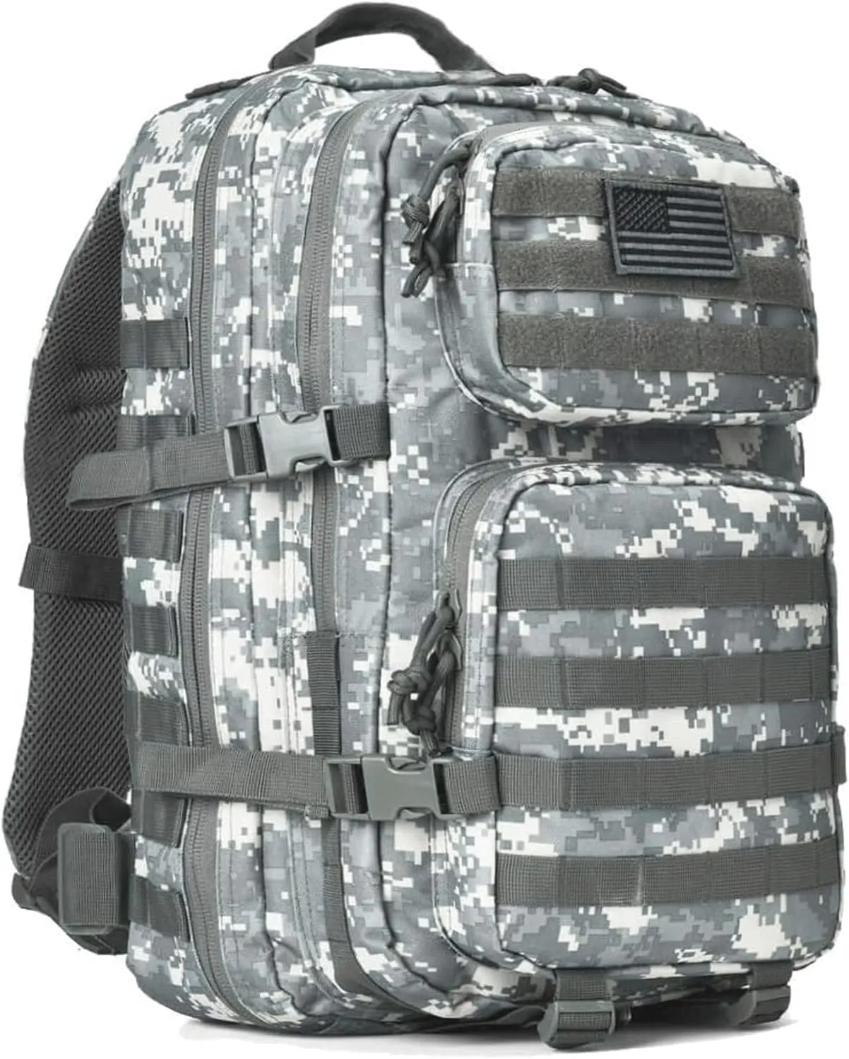 Military Tactical Backpack Large Army 3 Day Assault Pack Molle Bag Backpacks (ACU Camo) (Acu Camo)