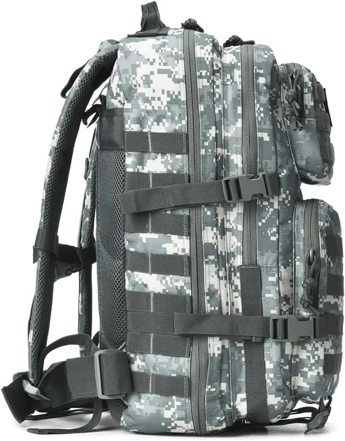 Military Tactical Backpack Large Army 3 Day Assault Pack Molle Bag Backpacks (ACU Camo) (Acu Camo)
